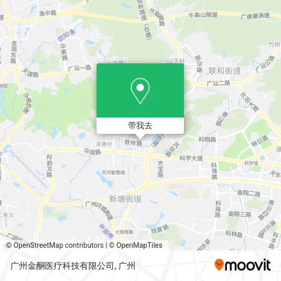 广州金酮医疗科技有限公司地图