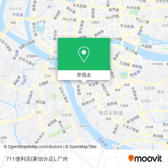 711便利店(家信分店)地图