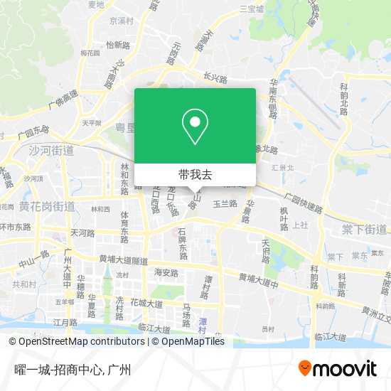 曜一城-招商中心地图