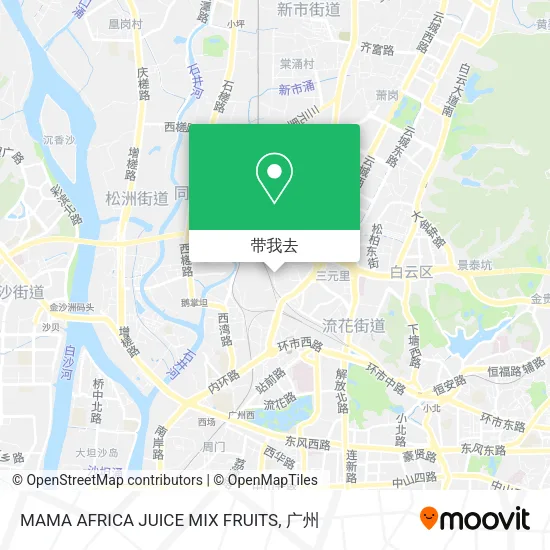MAMA AFRICA JUICE MIX FRUITS地图