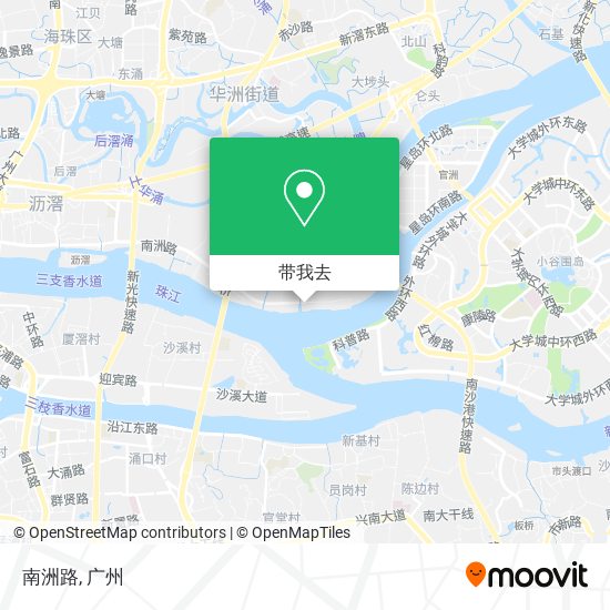 南洲路地图