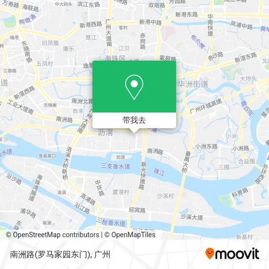 南洲路(罗马家园东门)地图