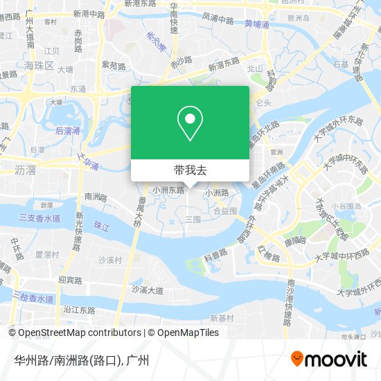 华州路/南洲路(路口)地图