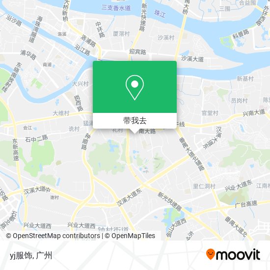 yj服饰地图