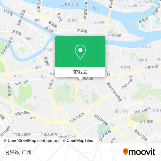 yj服饰地图
