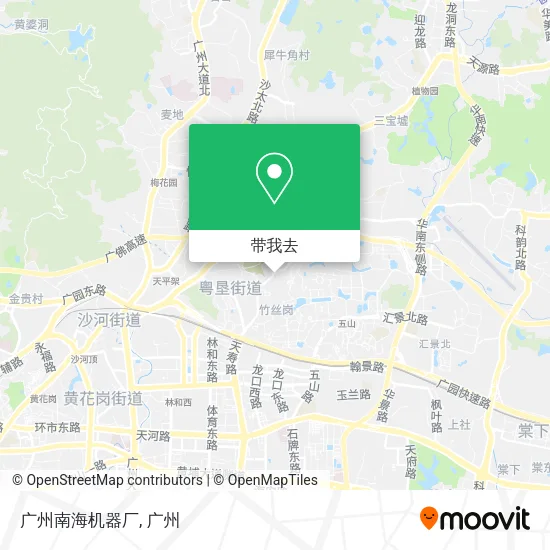 广州南海机器厂地图