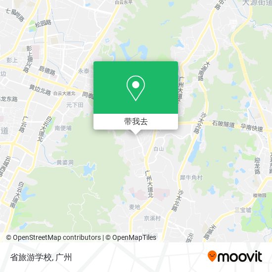 省旅游学校地图