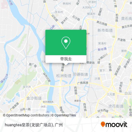huangtea皇茶(龙骏广场店)地图