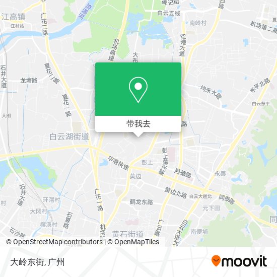 大岭东街地图