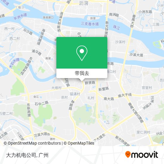大力机电公司地图