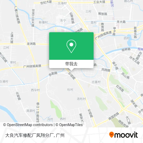 大良汽车修配厂凤翔分厂地图