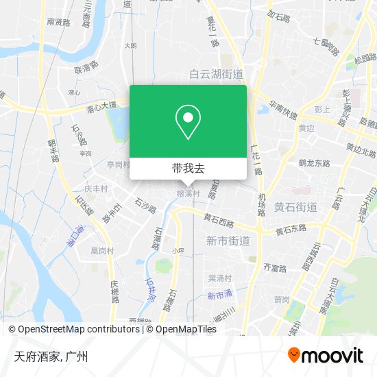 天府酒家地图