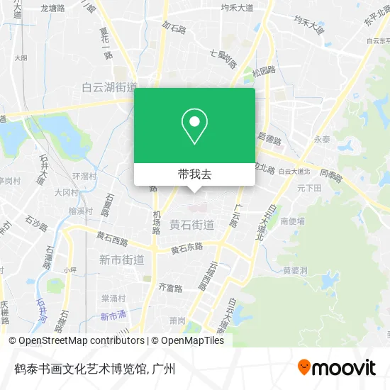 鹤泰书画文化艺术博览馆地图