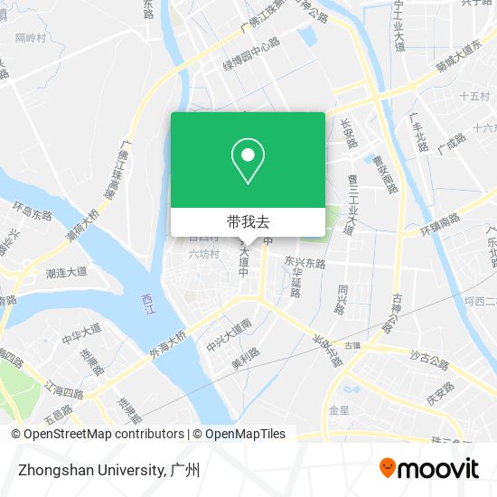 Zhongshan University地图