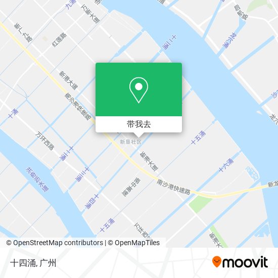 十四涌地图