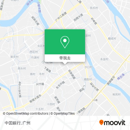 中囯銀行地图