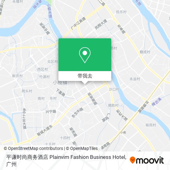 平谦时尚商务酒店 Plainvim Fashion Business Hotel地图