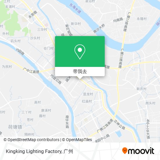 Kingking Lighting Factory地图