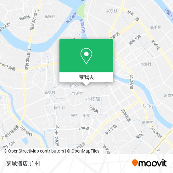 菊城酒店地图