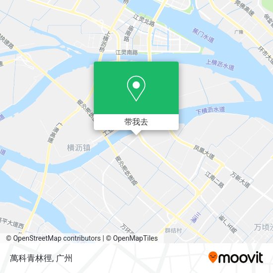萬科青林徑地图