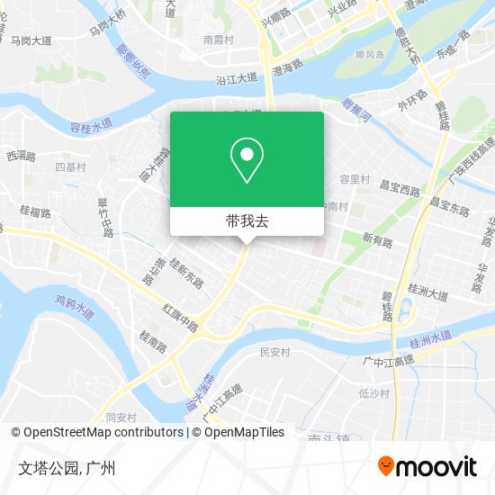 文塔公园地图