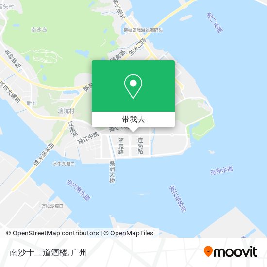 南沙十二道酒楼地图
