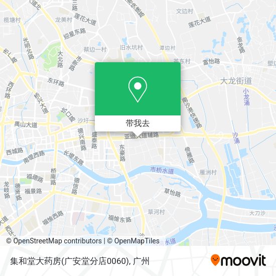 集和堂大药房(广安堂分店0060)地图