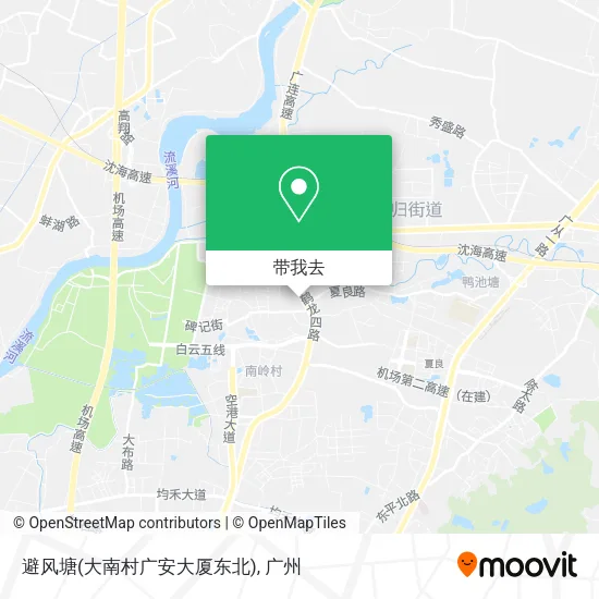 避风塘(大南村广安大厦东北)地图