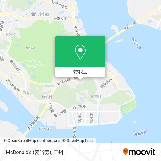 McDonald's (麦当劳)地图