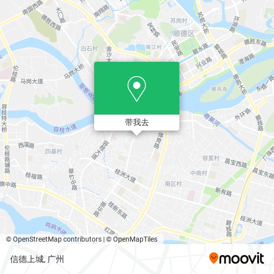 信德上城地图