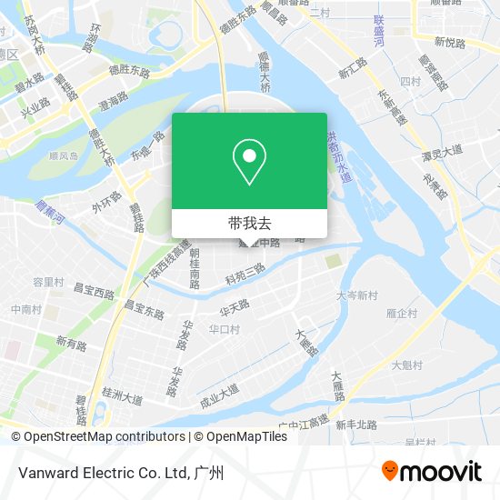 Vanward Electric Co. Ltd地图