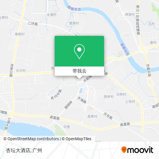 杏坛大酒店地图
