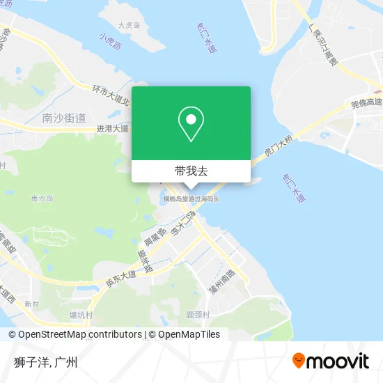 狮子洋地图