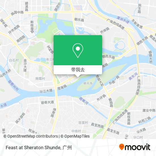 Feast at Sheraton Shunde地图