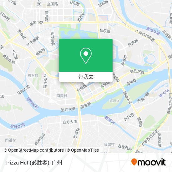 Pizza Hut (必胜客)地图