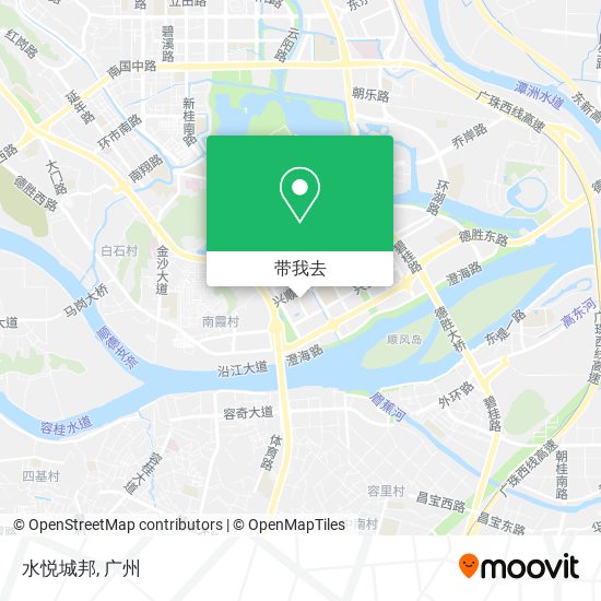 水悦城邦地图