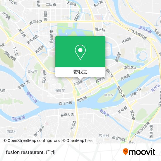 fusion restaurant地图