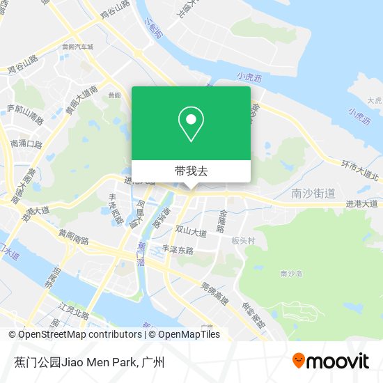蕉门公园Jiao Men Park地图