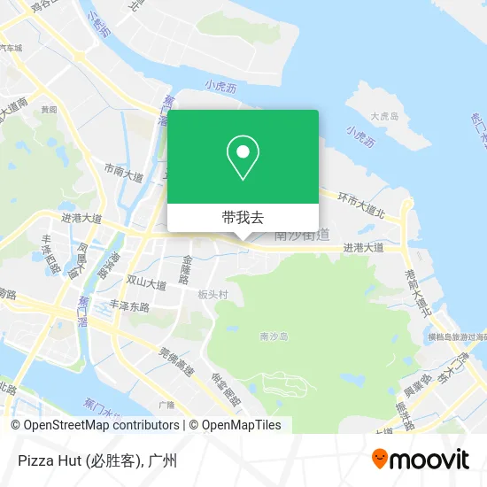 Pizza Hut (必胜客)地图