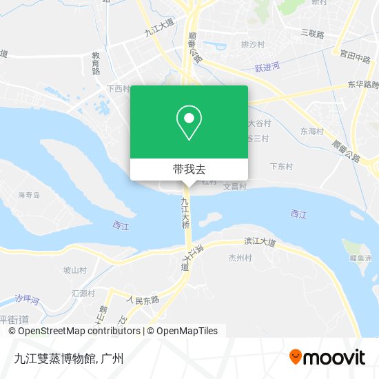 九江雙蒸博物館地图