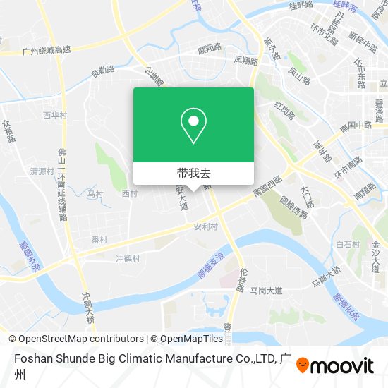 Foshan Shunde Big Climatic Manufacture Co.,LTD地图