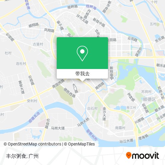 丰尔粥食地图