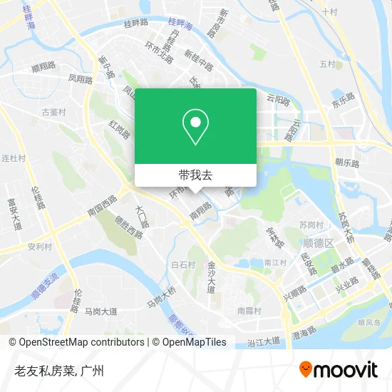 老友私房菜地图