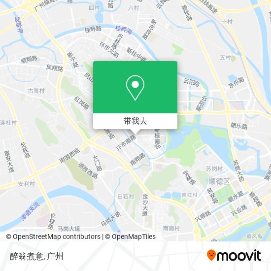 醉翁煮意地图