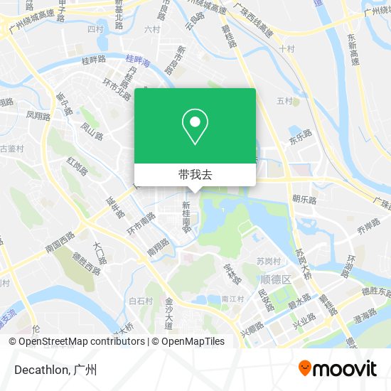 Decathlon地图