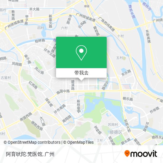 阿育吠陀.梵医馆地图