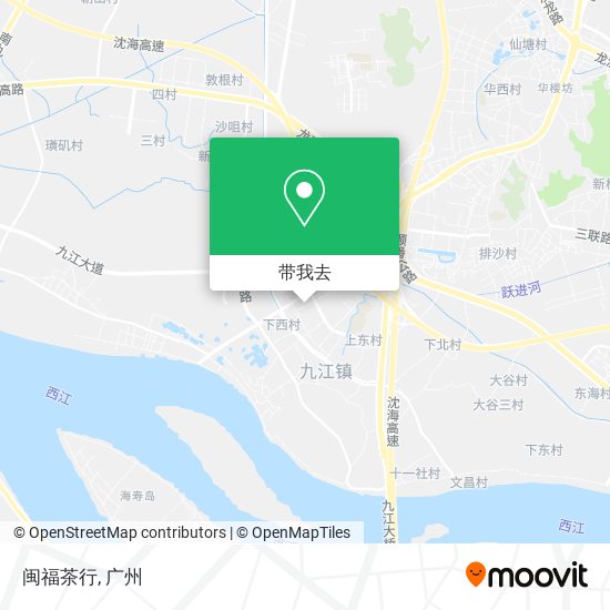 闽福茶行地图