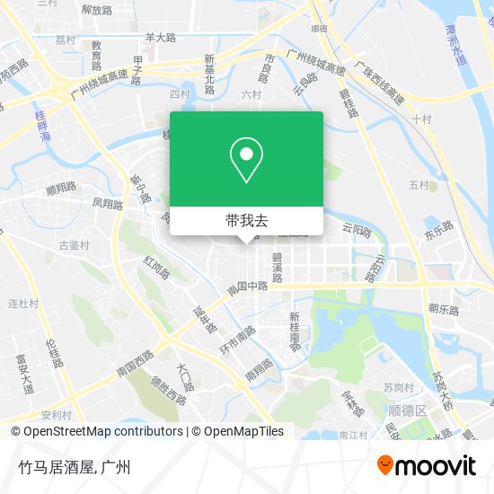 竹马居酒屋地图