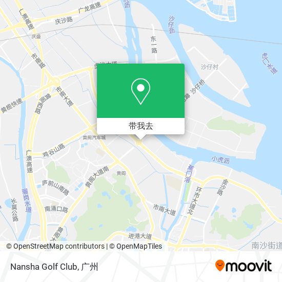 Nansha Golf Club地图