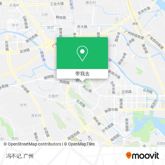 冯不记地图
